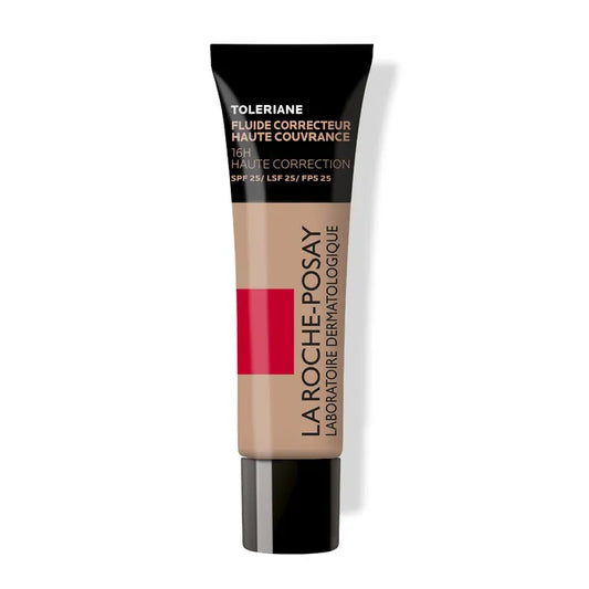 La Roche-Posay TOLERIANE - Fond de Teint Fluide Correcteur n°13 SPF25 Haute Couvrance Visage, 30ml