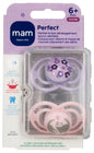 MAM Perfect Animaux Sucette Symétrique 6 Mois et Plus x2