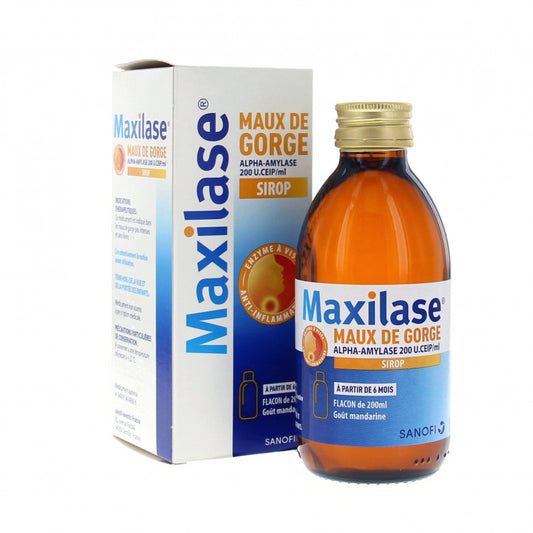 Maxilase Sirop – Flacon de 200 ml