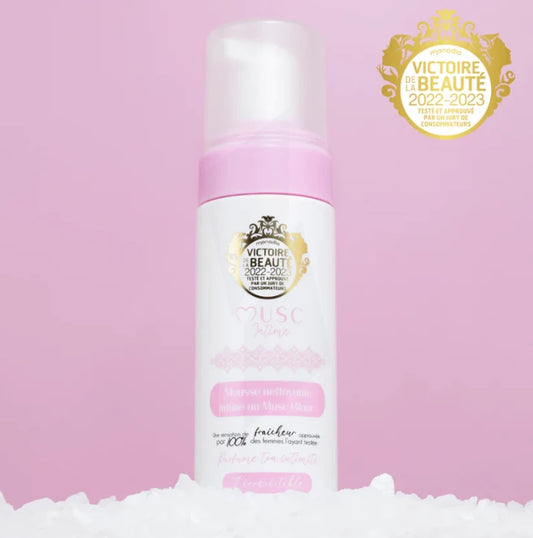Musc Intime Mousse Intime Nettoyante – Musc Blanc L'Irrésistible