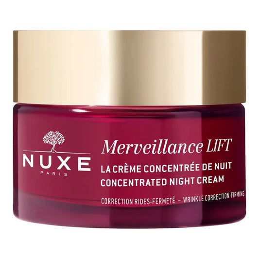 Nuxe MERVEILLANCE LIFT - La Crème Concentrée de Nuit - Peaux Sèches à Très Sèches, 50ml