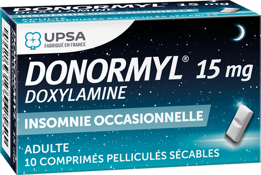 DONORMYL 15 mg Comprimé pelliculé sécable