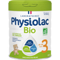 Physiolac PHYSIOLAC BIO - Lait de Croissance 3ème Âge Bio - De 1 à 3 ans, 800g