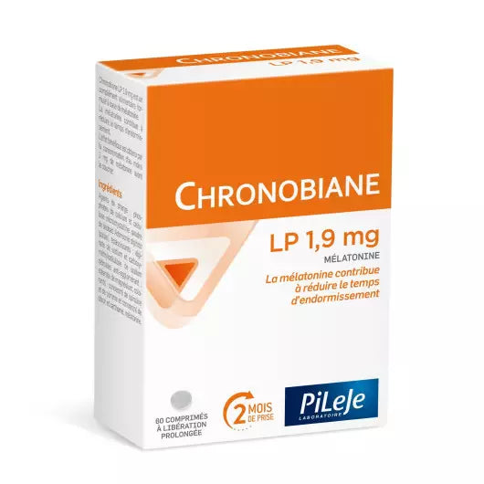 PILEJE Chronobiane LP – Mélatonine 1,9 mg (60 comprimés)