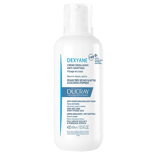 Ducray DEXYANE - Emollient Anti-Itch Cream - Face and Body - Very Dry ...