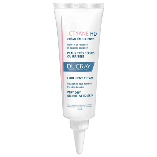 Ducray ICTYANE HD - Emollient Cream for Very Dry or Irritated Skin, 50ml