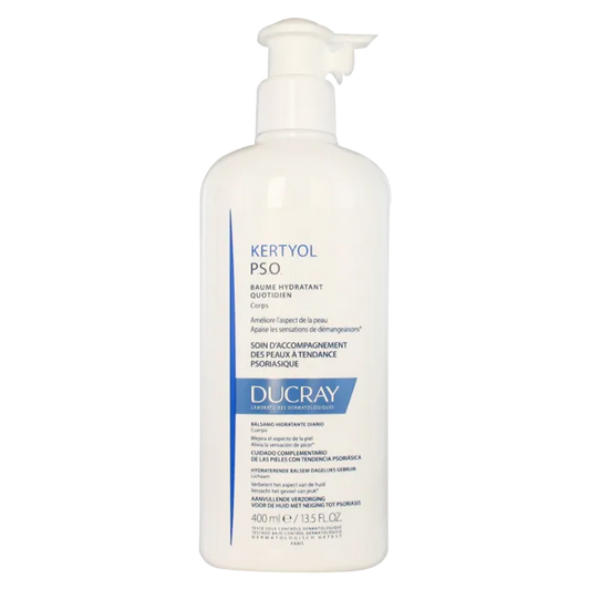 Ducray KERTYOL PSO - Daily Moisturizing Balm - Body - Psoriatic Skin, 400ml