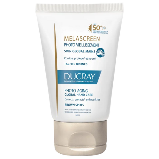 Ducray MELASCREEN - Photo-aging Global Care SPF50+ - Hands - Dark Spots, 50ml