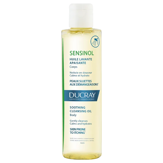 Ducray SENSINOL - Soothing Cleansing Oil - Body - Itchy Skin, 400ml