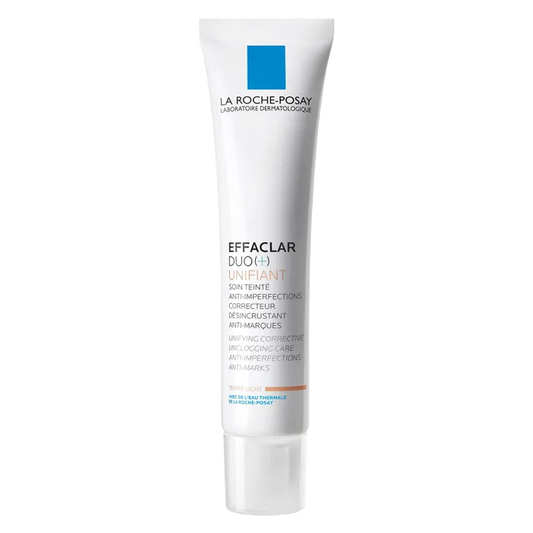 La Roche-Posay EFFACLAR DUO+ - Unifiant Soin Teinté Anti-Imperfections Light, 40ml
