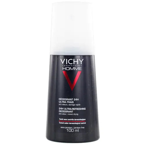 Vichy HOMME - Déodorant 24h ultra-frais - Spray, 100ml
