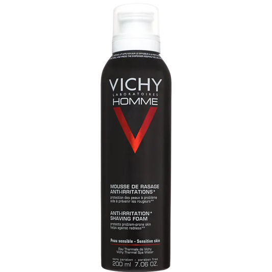 Vichy HOMME - Mousse de rasage anti-irritations, 200ml
