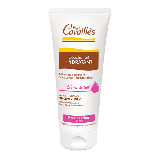 Gel douche hydratant crème de lait peaux sèches 200ml