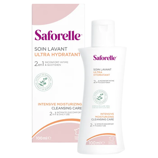 Saforelle Soin Lavant Ultra-Hydratant Sécheresse & Quotidien, 100ml