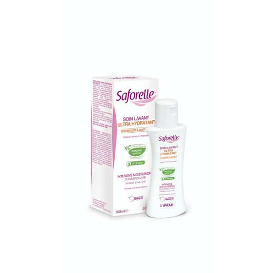 Saforelle Soin Lavant Ultra-Hydratant Sécheresse & Quotidien, 100ml