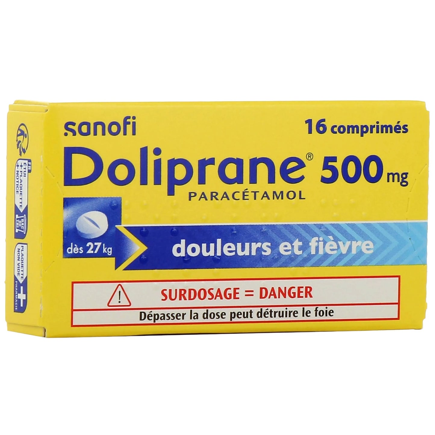 DOLIPRANE 500 mg comprimé