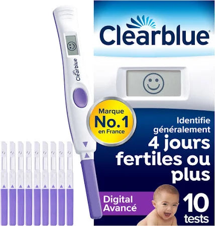 CLEARBLUE – Test d’Ovulation Digital Avancé