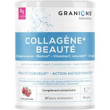 Collagène Beauté Marin – 275g – Goût grenade
