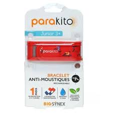 Bracelet Anti-Moustiques PARA'KITO® JUNIOR 3+ – Protection Naturelle et Efficace