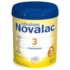 Novalac 3 – Lait de Croissance 3ème Âge (1-3 ans) – 800 g