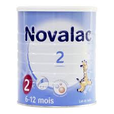 Novalac 2 – Lait de Suite 2ème Âge (6-12 mois) – 800 g