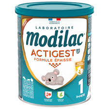 Modilac Actigest 1 – Lait Infantile Confort Digestif 1er Âge (0-6 mois) – 800 g