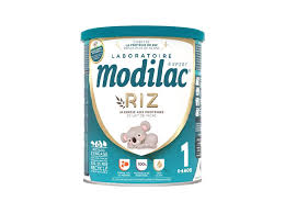 Modilac Expert Riz 1 – Lait Infantile à base de Riz (0 à 6 mois) – 800 g