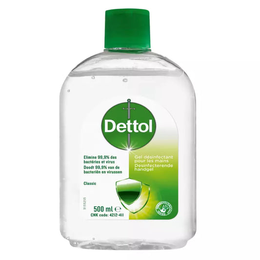 Dettol Gel Désinfectant pour les Mains 500ml