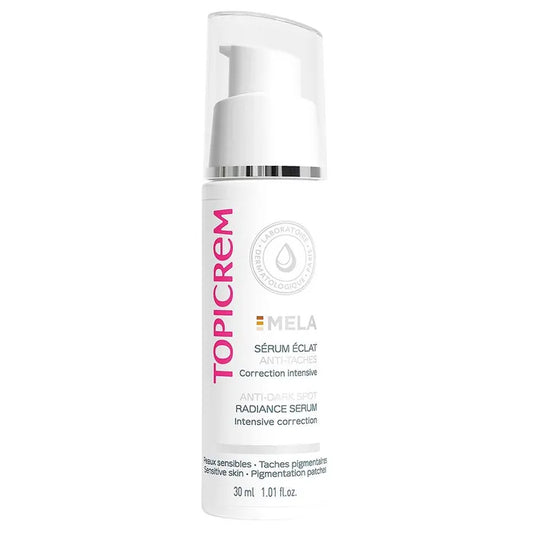 Topicrem MELA - Sérum Eclat Anti-Taches - Visage - Peaux Sensibles, 30ml