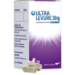 ULTRA LEVURE 200MG FL GELULE 30