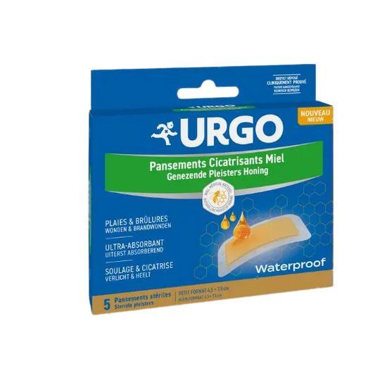 Urgo Pansements Cicatrisants Miel Waterproof, 5 unités