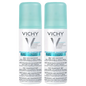Vichy 48h Anti-perspirant Deodorant Anti-White and Yellow Marks, 2x125ml