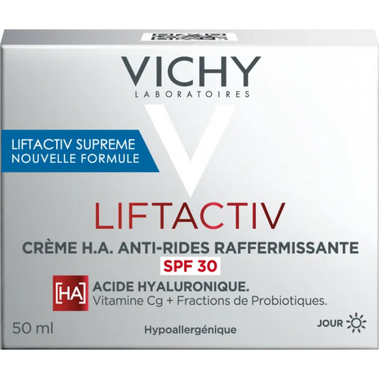 Vichy LIFTACTIV HA - Crème de Jour SPF30 Anti-Rides Raffermissante, 50ml