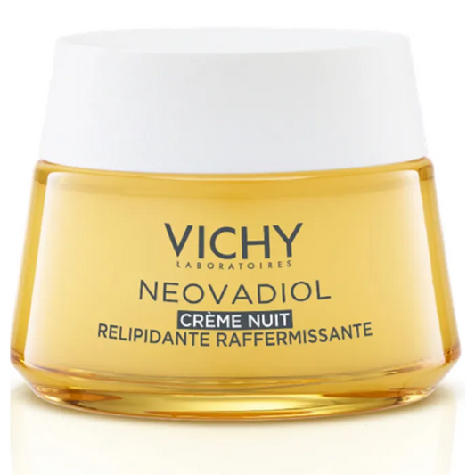 Vichy NEOVADIOL Post-Ménopause - Crème de Nuit Relipidante Raffermissante, 50ml