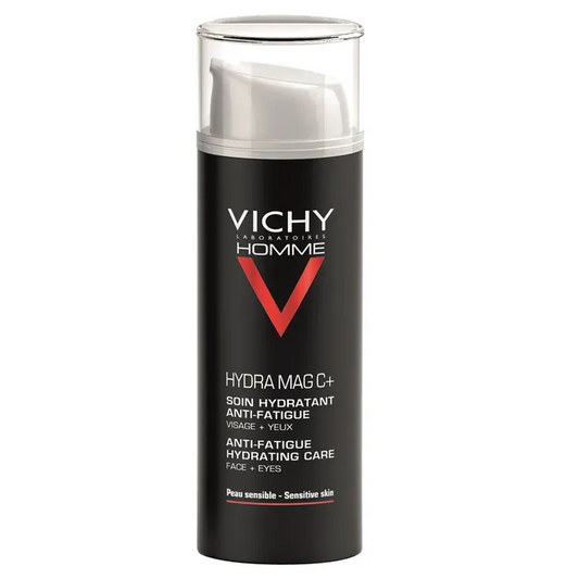 Vichy Vichy Homme - HydraMag C + Soin Hydratant Anti-Fatigue Visage + Yeux, 50ml