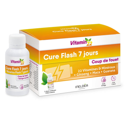 Vitamin'22 Cure Flash – 7 flacons unidoses