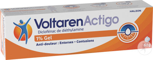 VOLTARENACTIGO 1% GEL TUB 60G