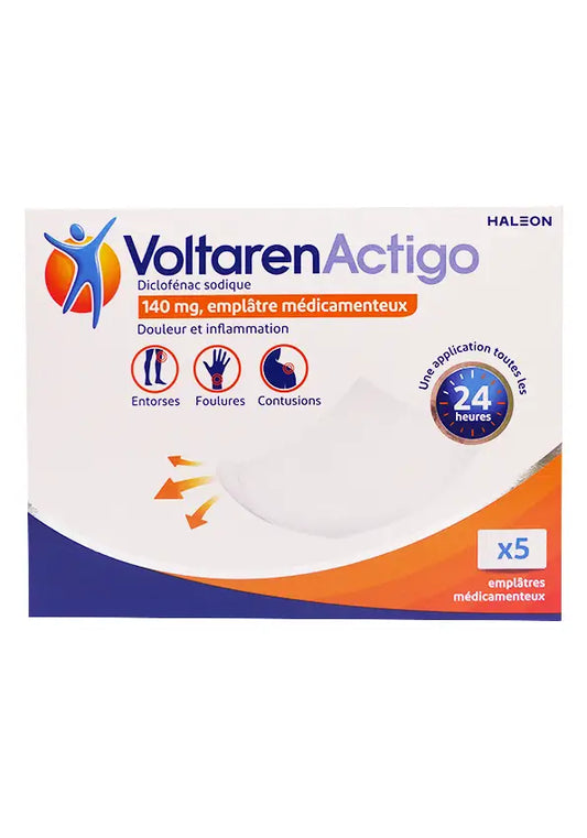 VOLTARENACTIGO 140MG EMPL SAC5